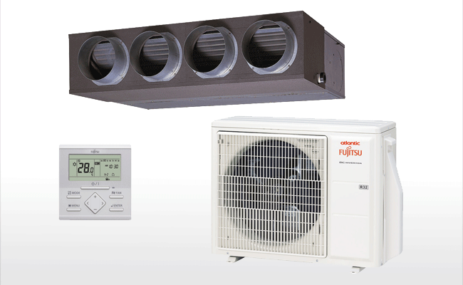 Installation d'une pompe à chaleur AIR/AIR , un gainable à Optevoz