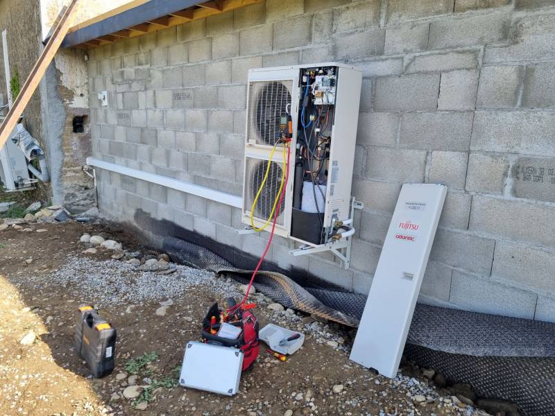 Groupe ext double ventilo monophasé de 14KW