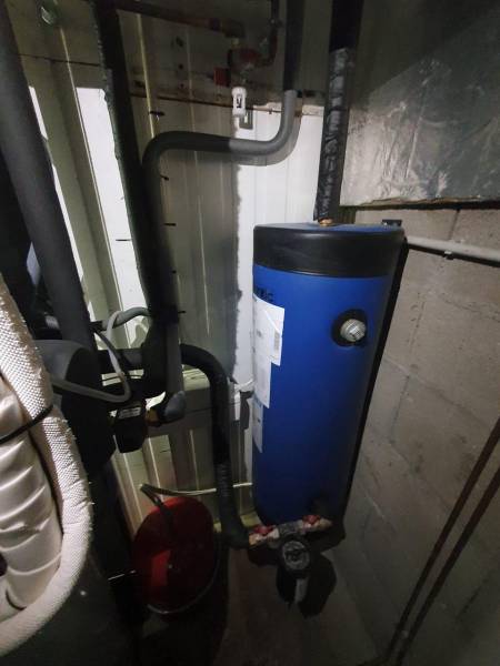 remplacement d'une chaudière fioul par une pompe à chaleur sur Meyrieu les Etangs à coté de Saint Jean de Bournay en Isère
