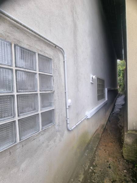 alimentation électrique du tableau à partir du générale EDF et passage des liaisons frigo