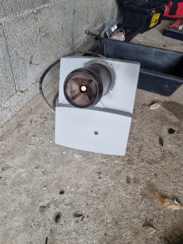 idem pour le bruleur! nettoyage complet