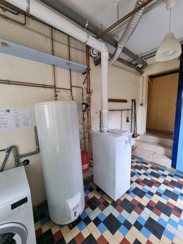 Remplacement d'une chaudière Gaz basse température par une chaudière condensation gaz haut rendement Atlantic Perfinox 2 à Vienne