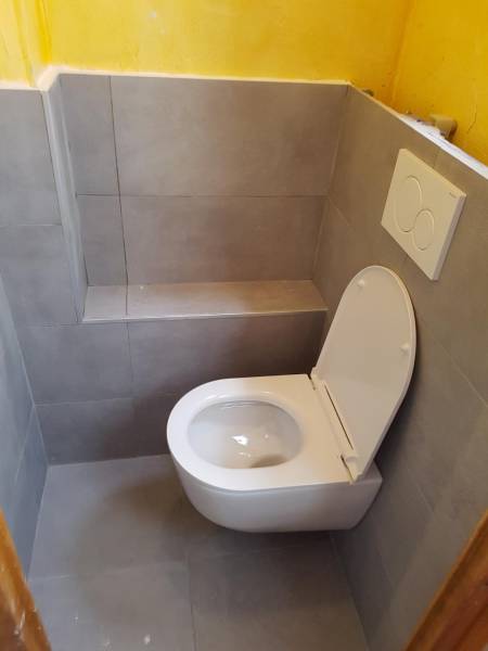 Agencement et rénovation d'une salle de bain clé en main moderne à Vienne proche de Lyon